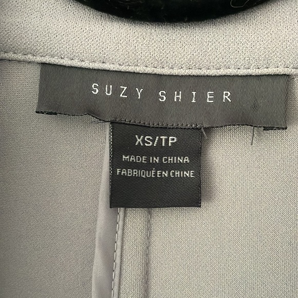 Grey Business Blazer-Cardigan - Picture 2 of 7